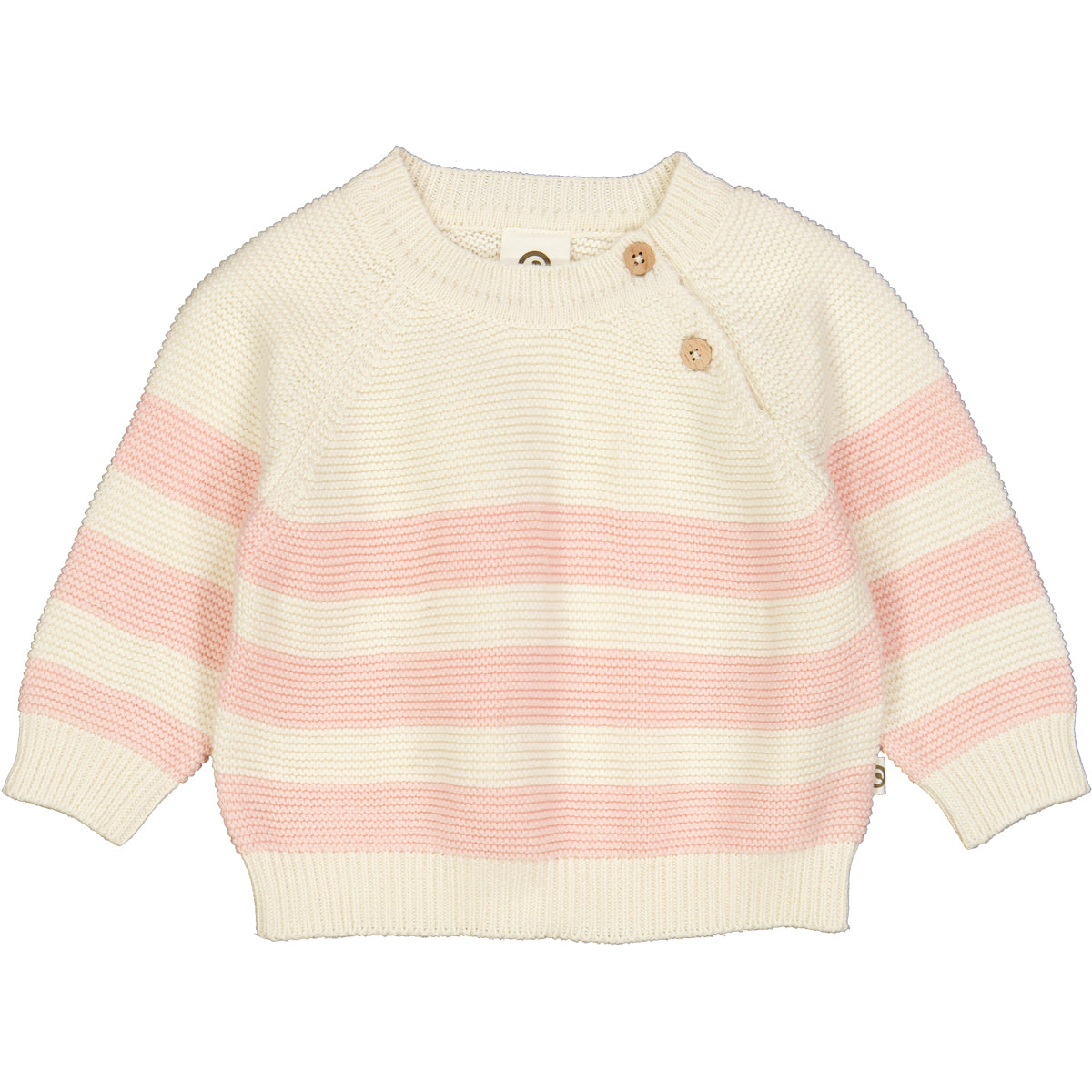 Müsli Knit Stripe Baby Sweater