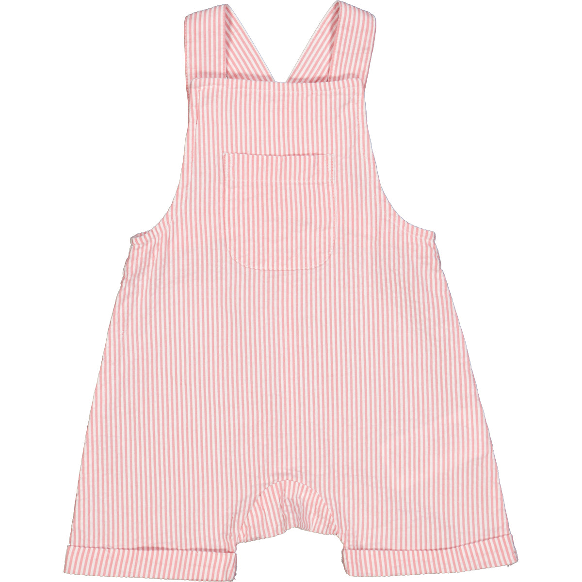 Müsli Seersucker Stripe Overalls Baby