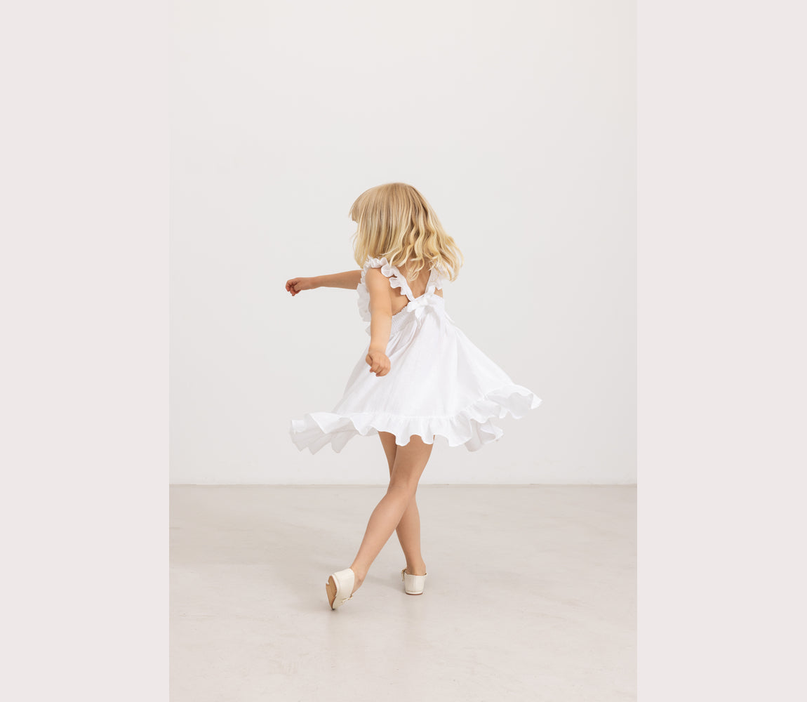 MarMar Copenhagen - Danita Frill Linen Dress
