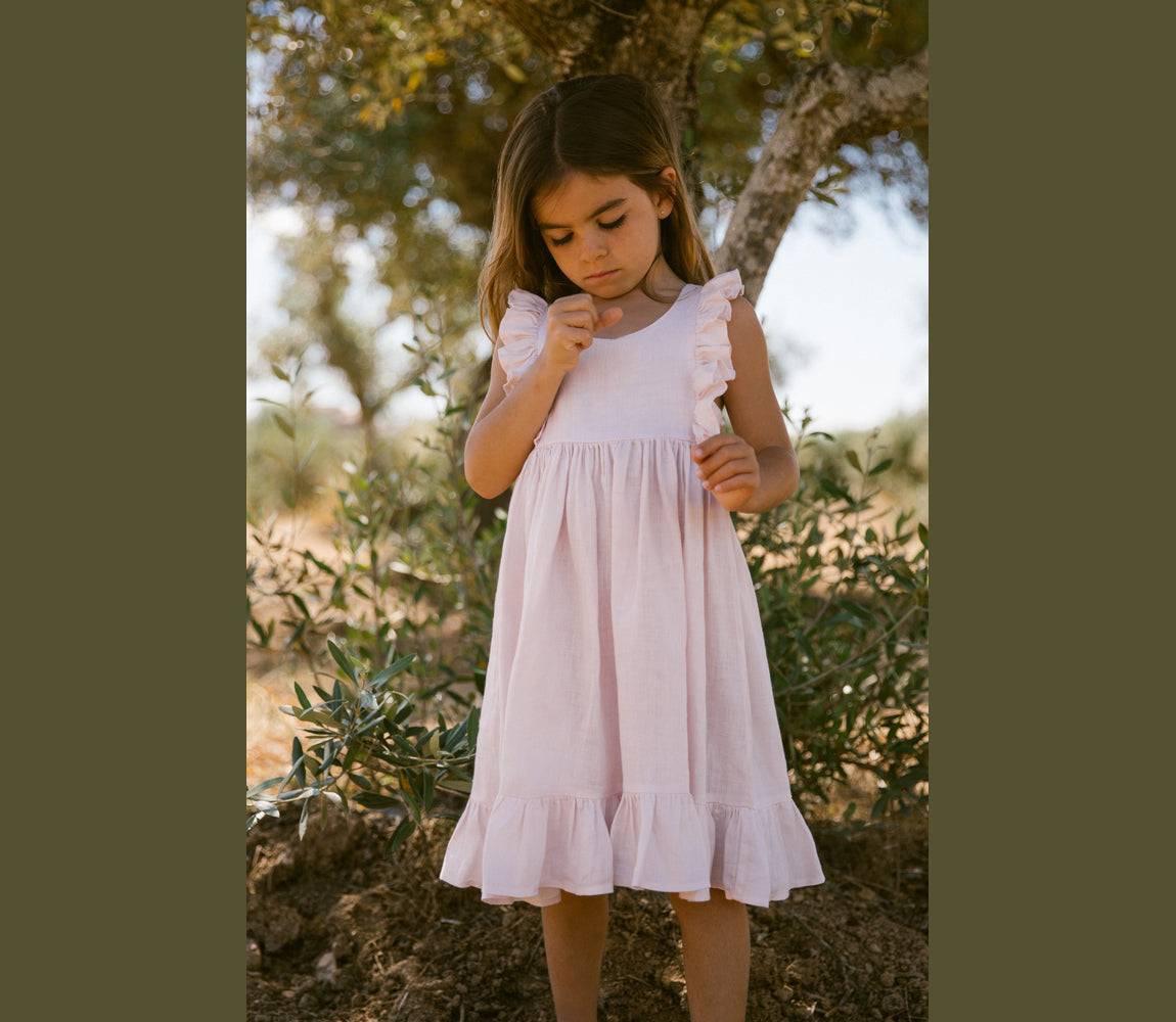 MarMar Copenhagen - Danita Frill Linen Dress