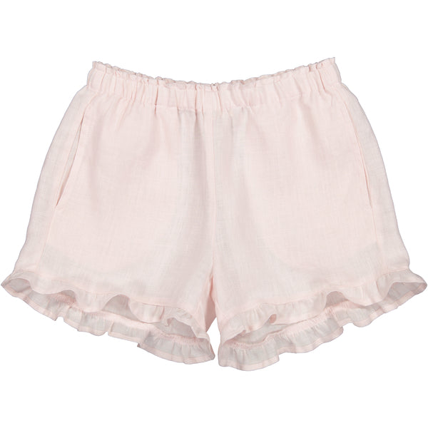 MarMar Copenhagen Pala Frill Linen Shorts