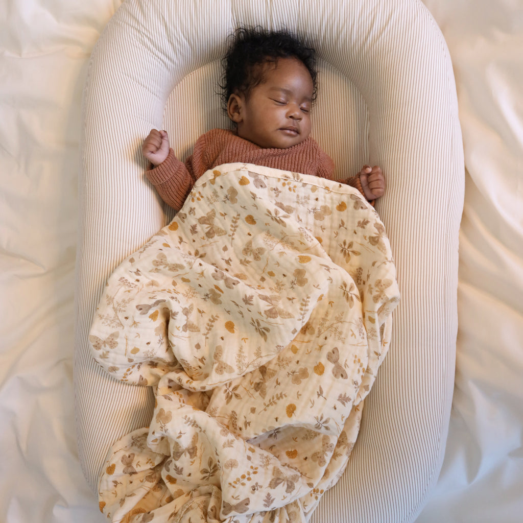 Cam Cam Copenhagen Baby Nest Classic Stripes Camel