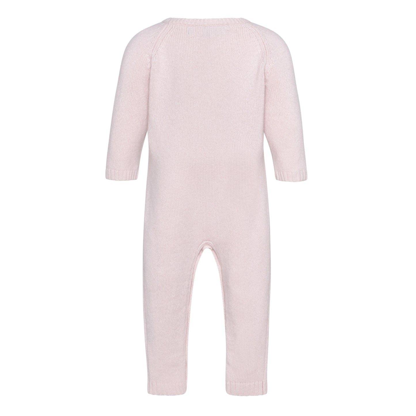 VER de TERRE Rose Powder Kaschmir-Babyanzug