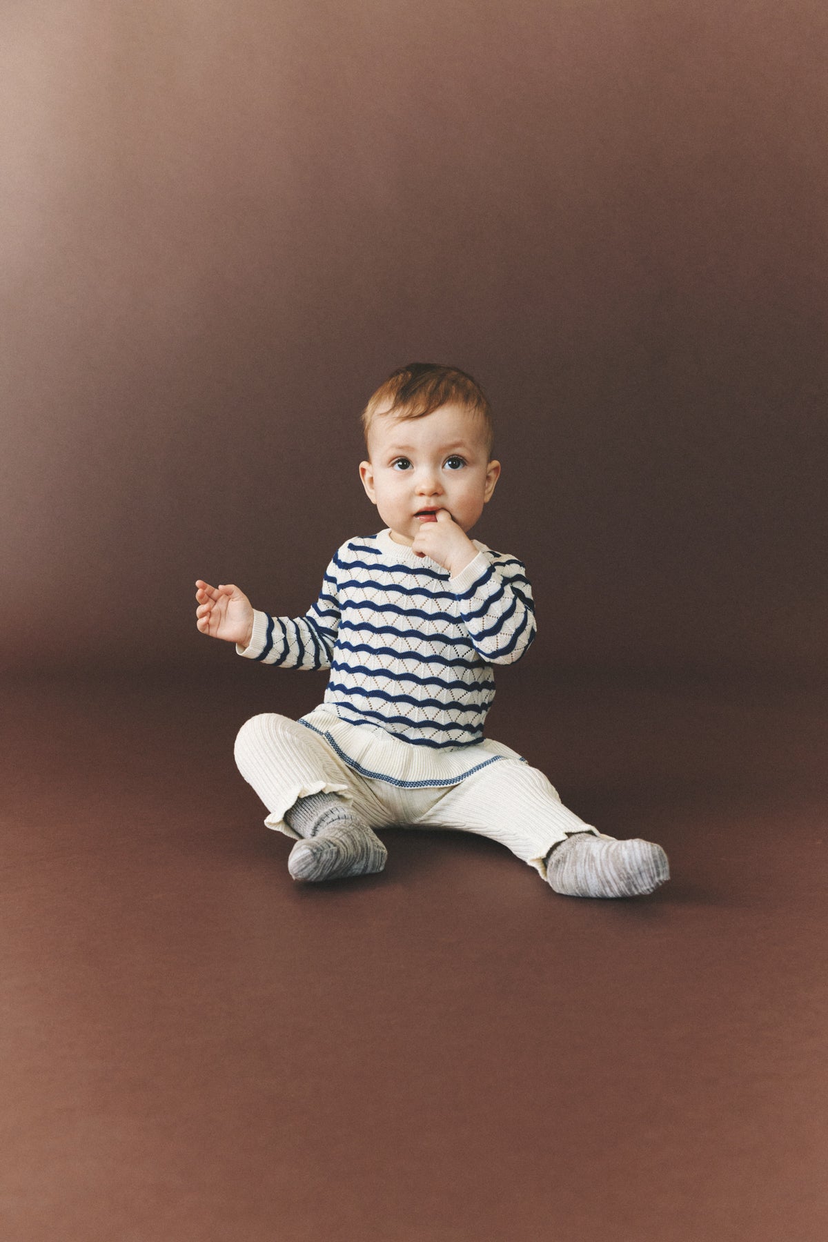 FUB - Baby Ruffle leggings - Ecru