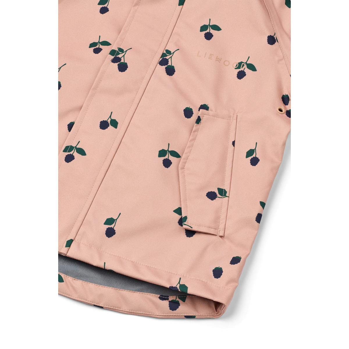 LIEWOOD - PEDIA RAINWEAR SET - BERRY/PALE TUSCANY