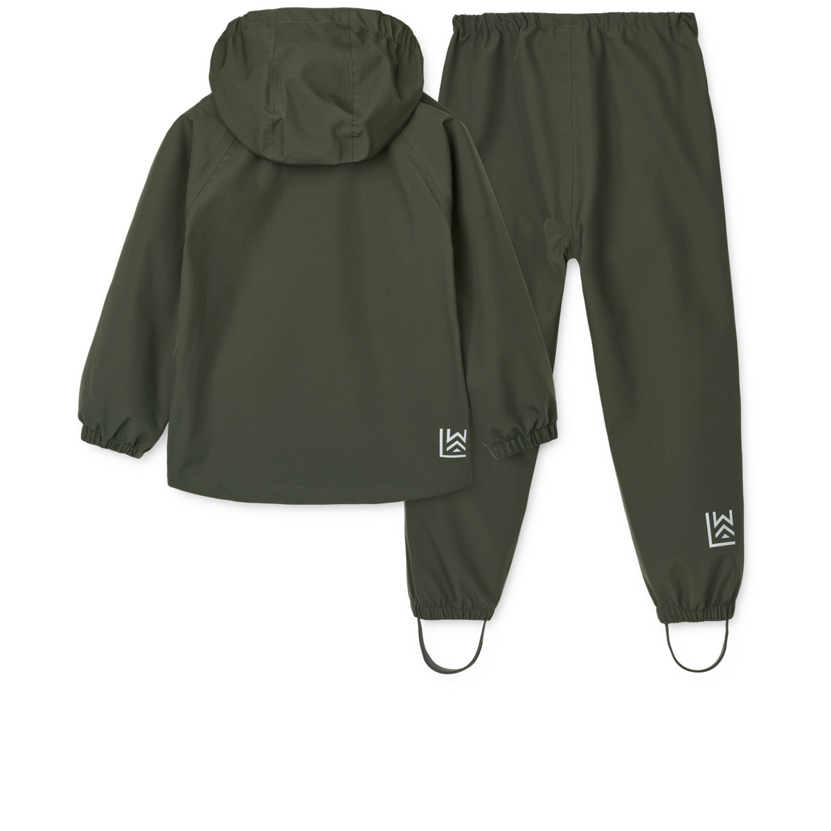 LIEWOOD - PEDIA RAINWEAR SET - HUNTER GREEN