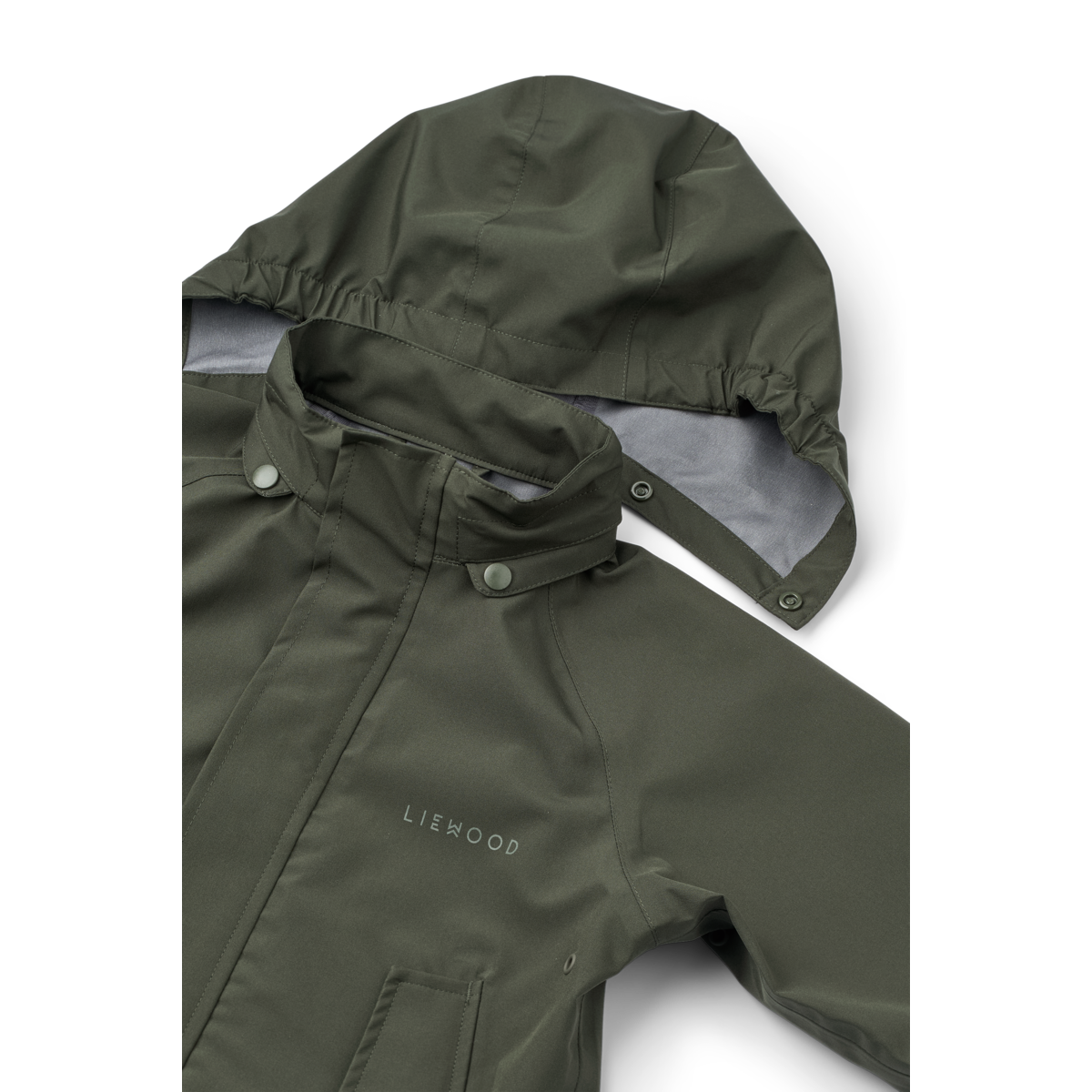 LIEWOOD - PEDIA RAINWEAR SET - HUNTER GREEN