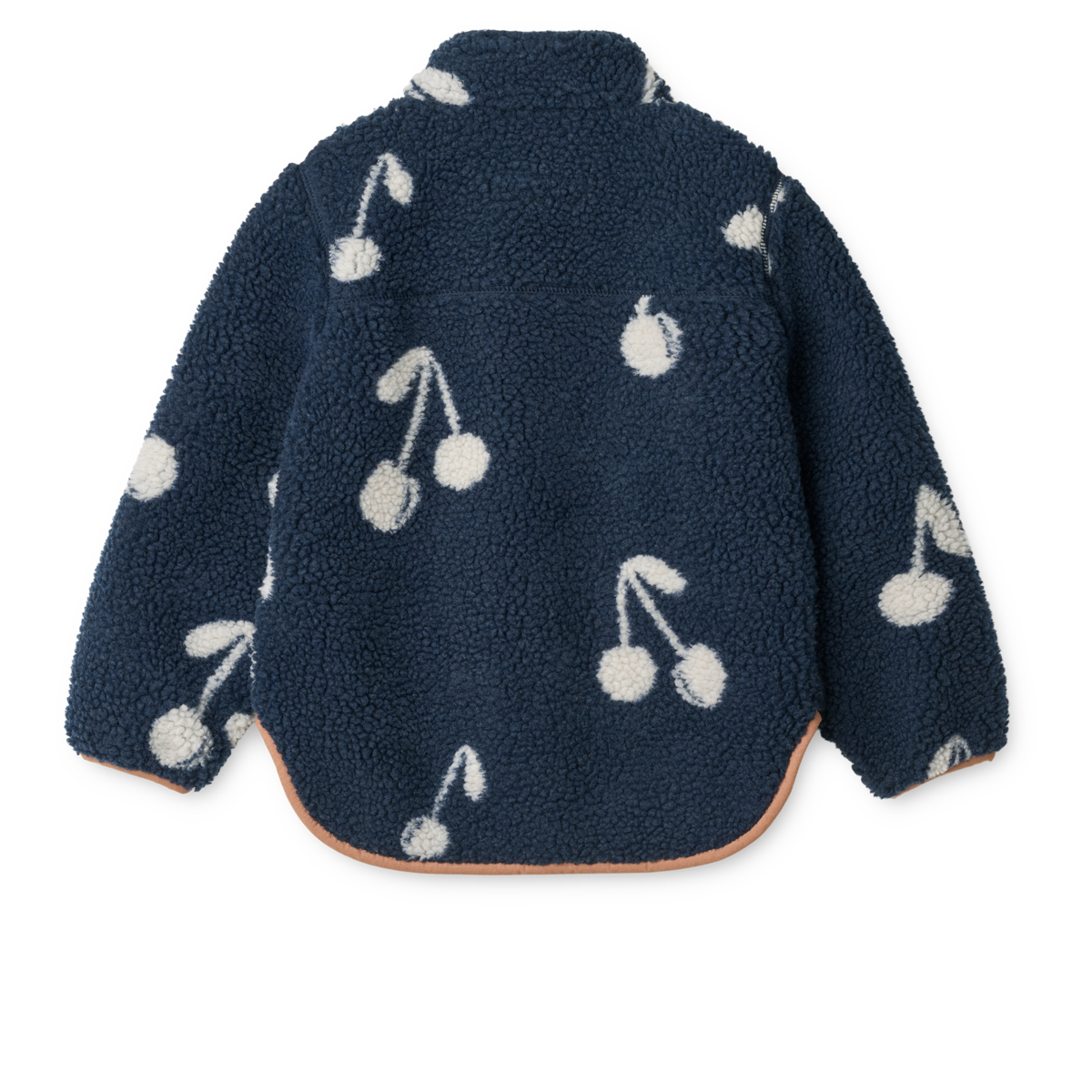 LIEWOOD - NOAM PILE JACKET - CHERRY BLOSSOM/CLASSIC NAVY