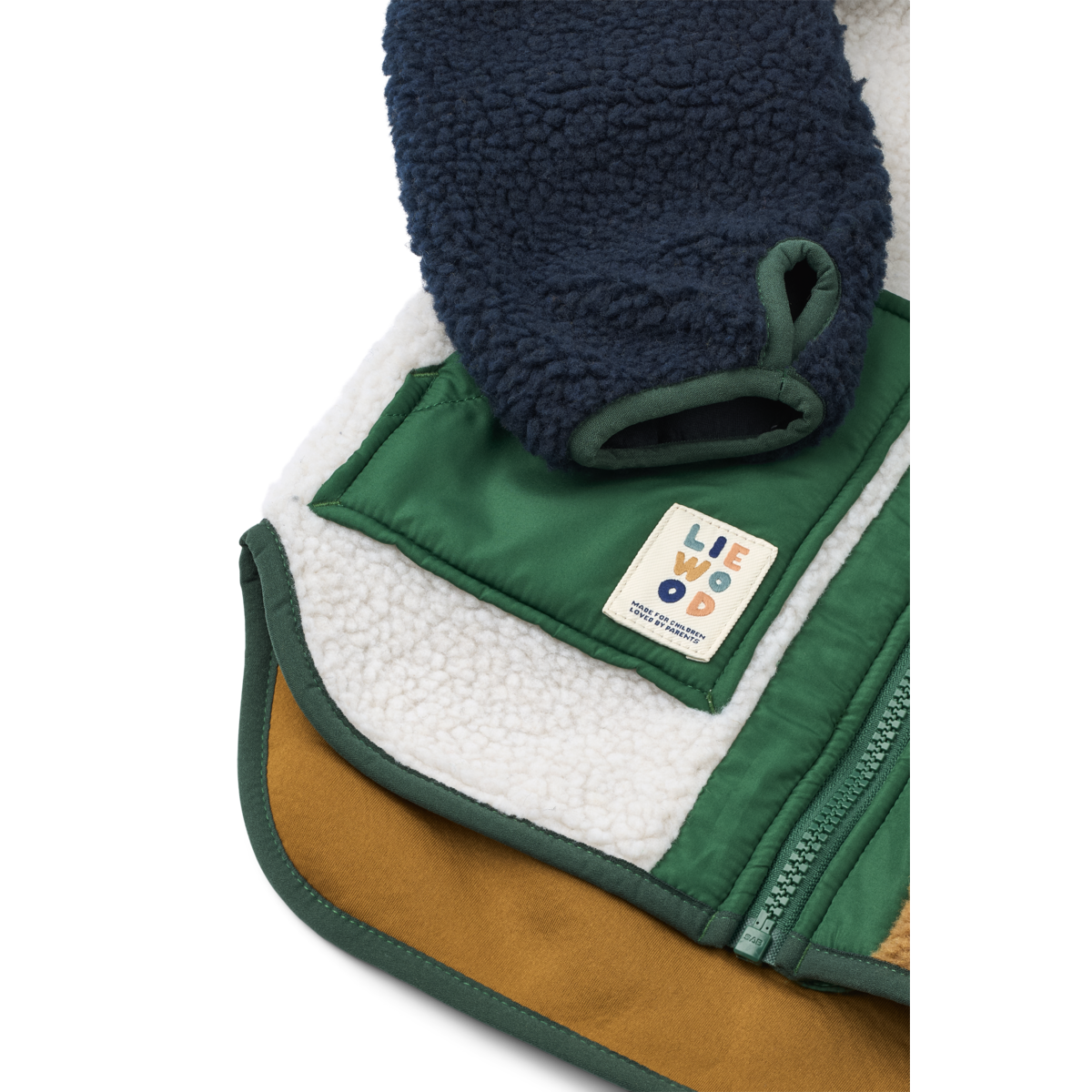 LIEWOOD - NOAM PILE JACKET - TUSCANY MULTI MIX