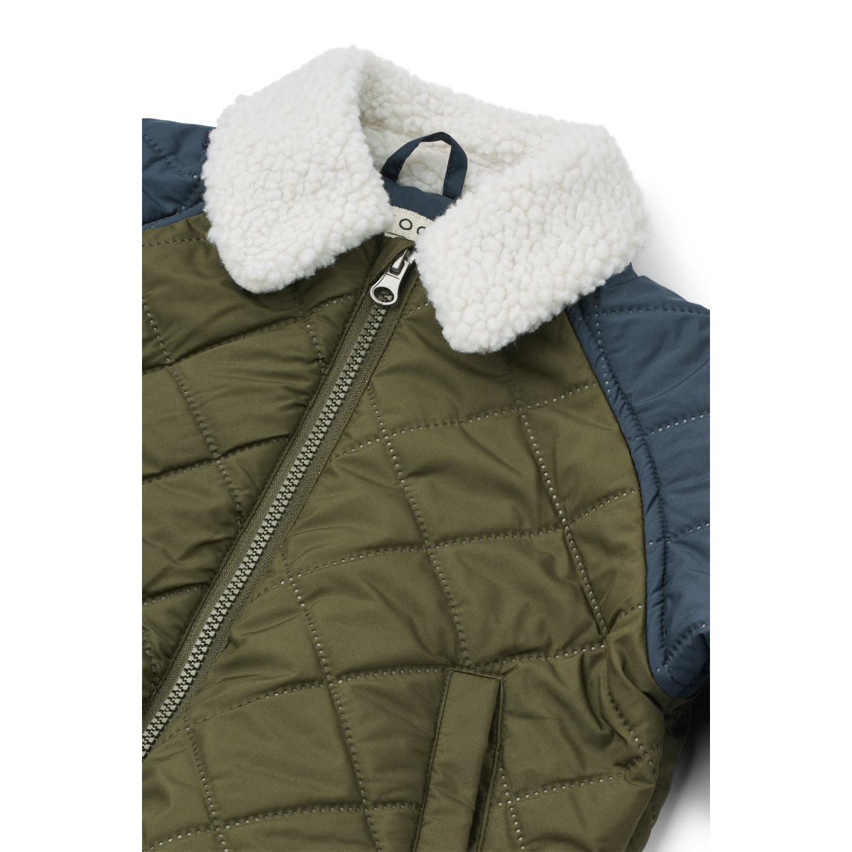 LIEWOOD - MIRA JACKET - NAVY/ARMY BROWN