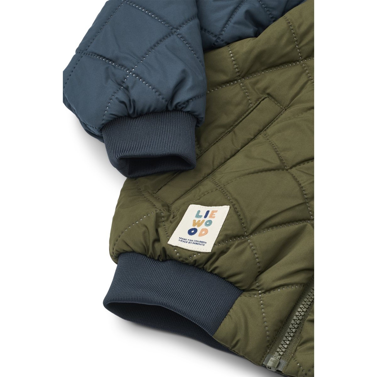 LIEWOOD - MIRA JACKET - NAVY/ARMY BROWN