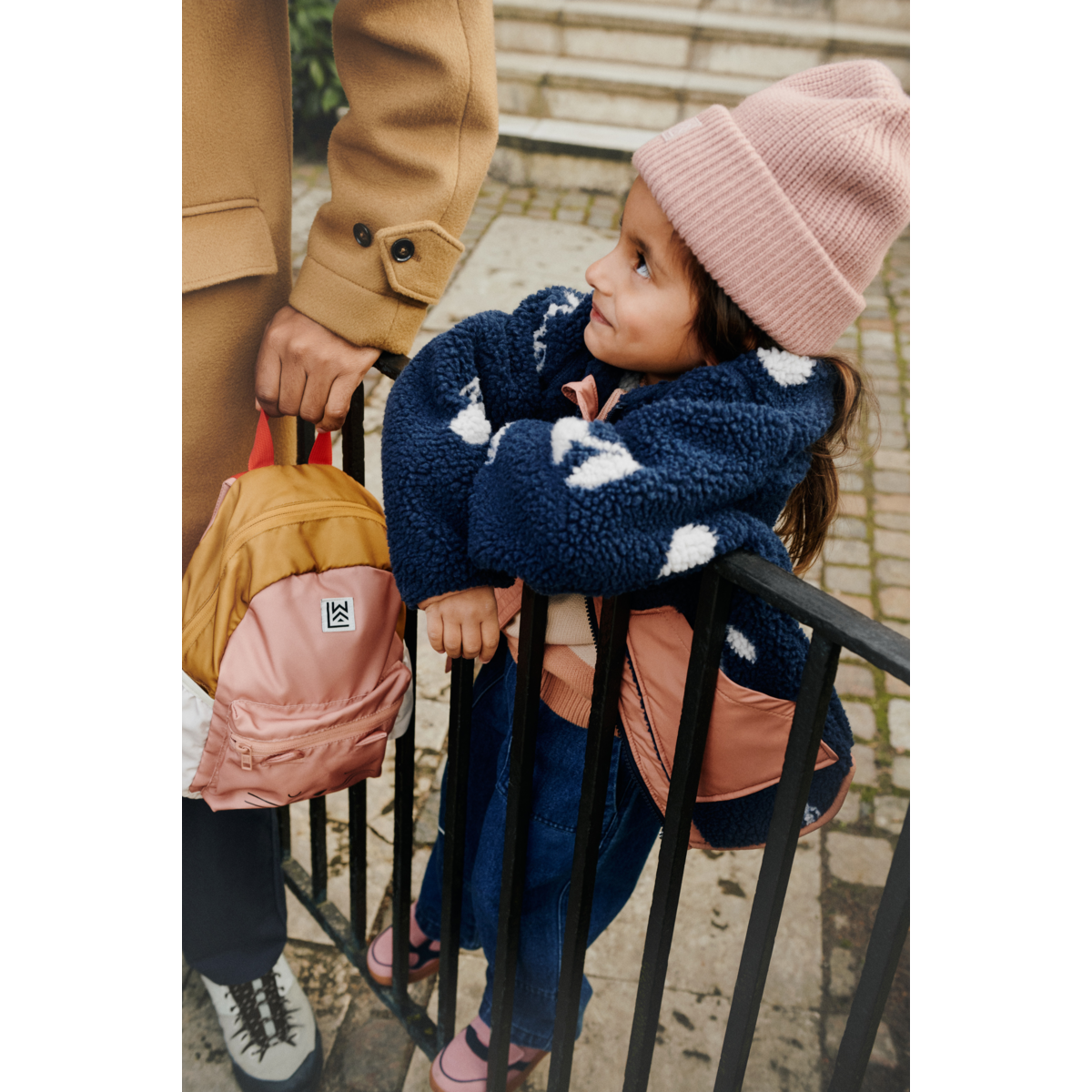 LIEWOOD - ANDREAS CAT BACKPACK - TUSCANY ROSE MULTI MIX