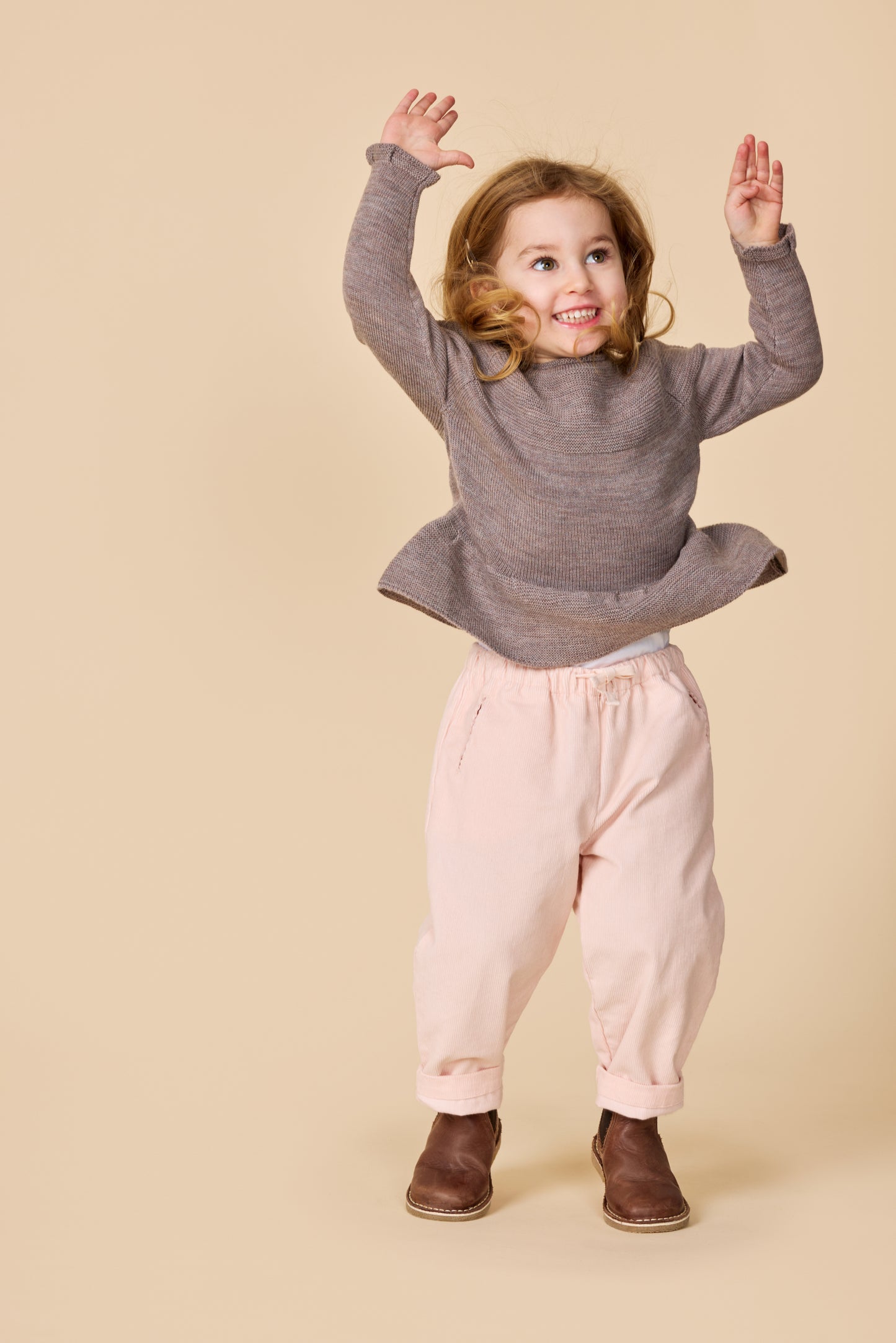 Copenhagen Colors Merino Knit blouse With Frill