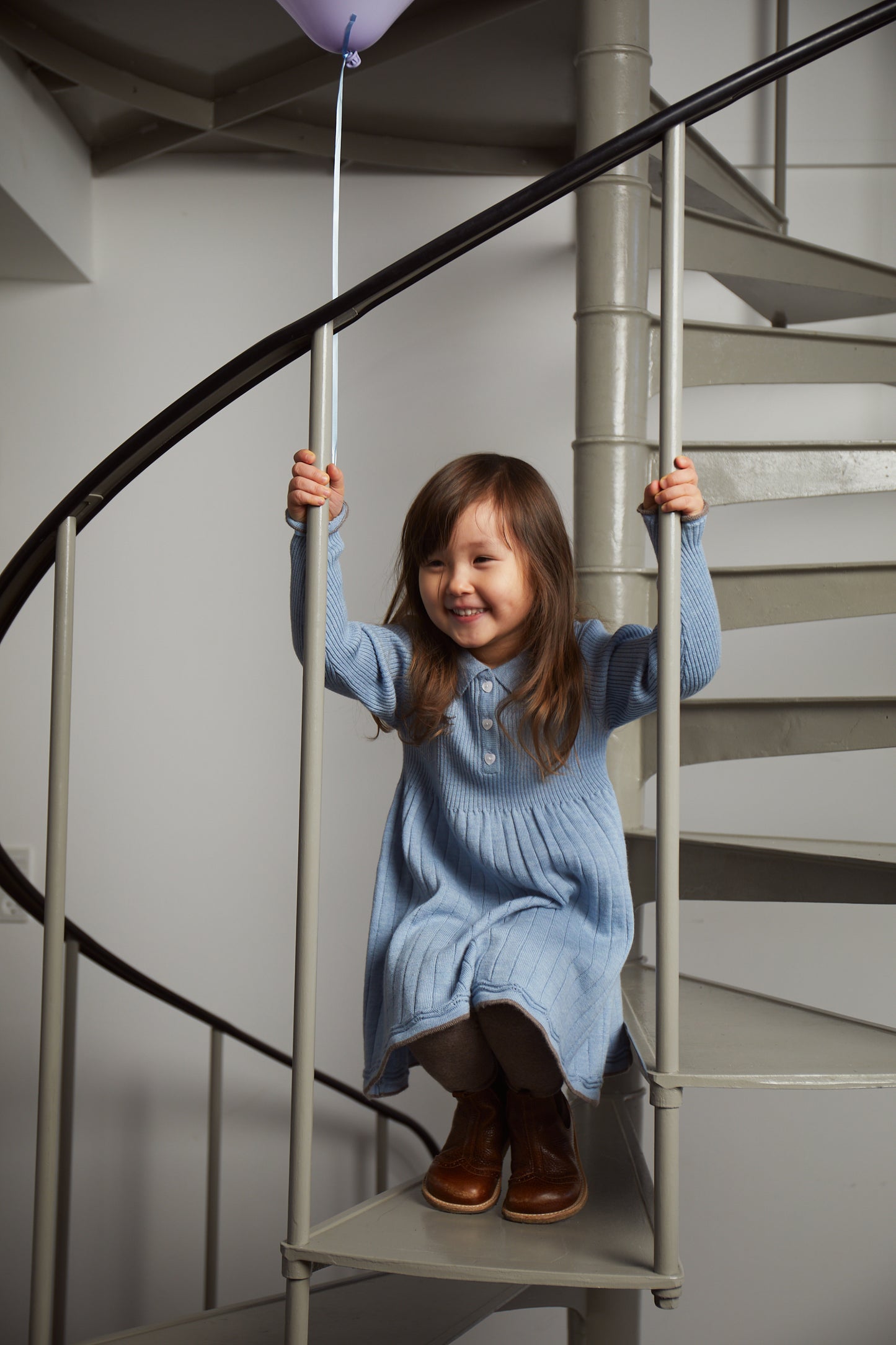 COPENHAGEN COLORS Merino Polo Dress
