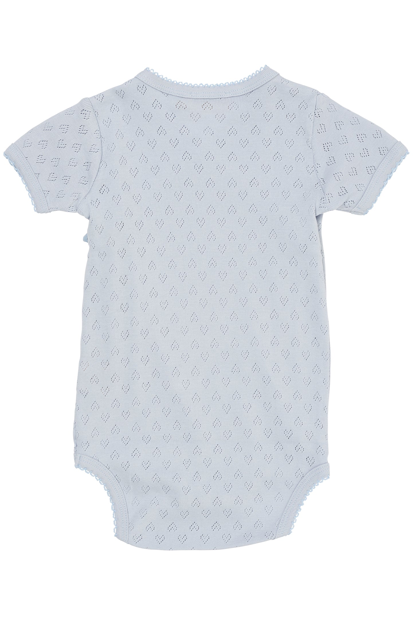 Copenhagen Colors Pointelle Heart Crossover Body SS