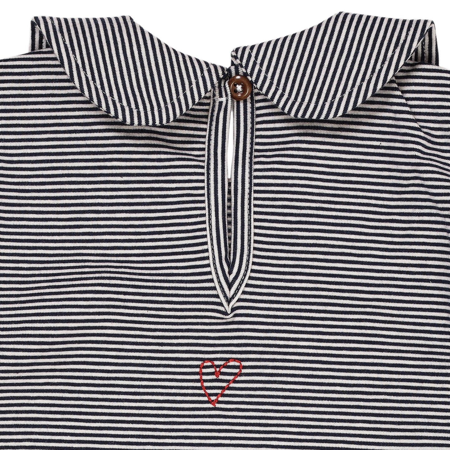 Copenhagen Colors Striped Blouse W. Collar LS