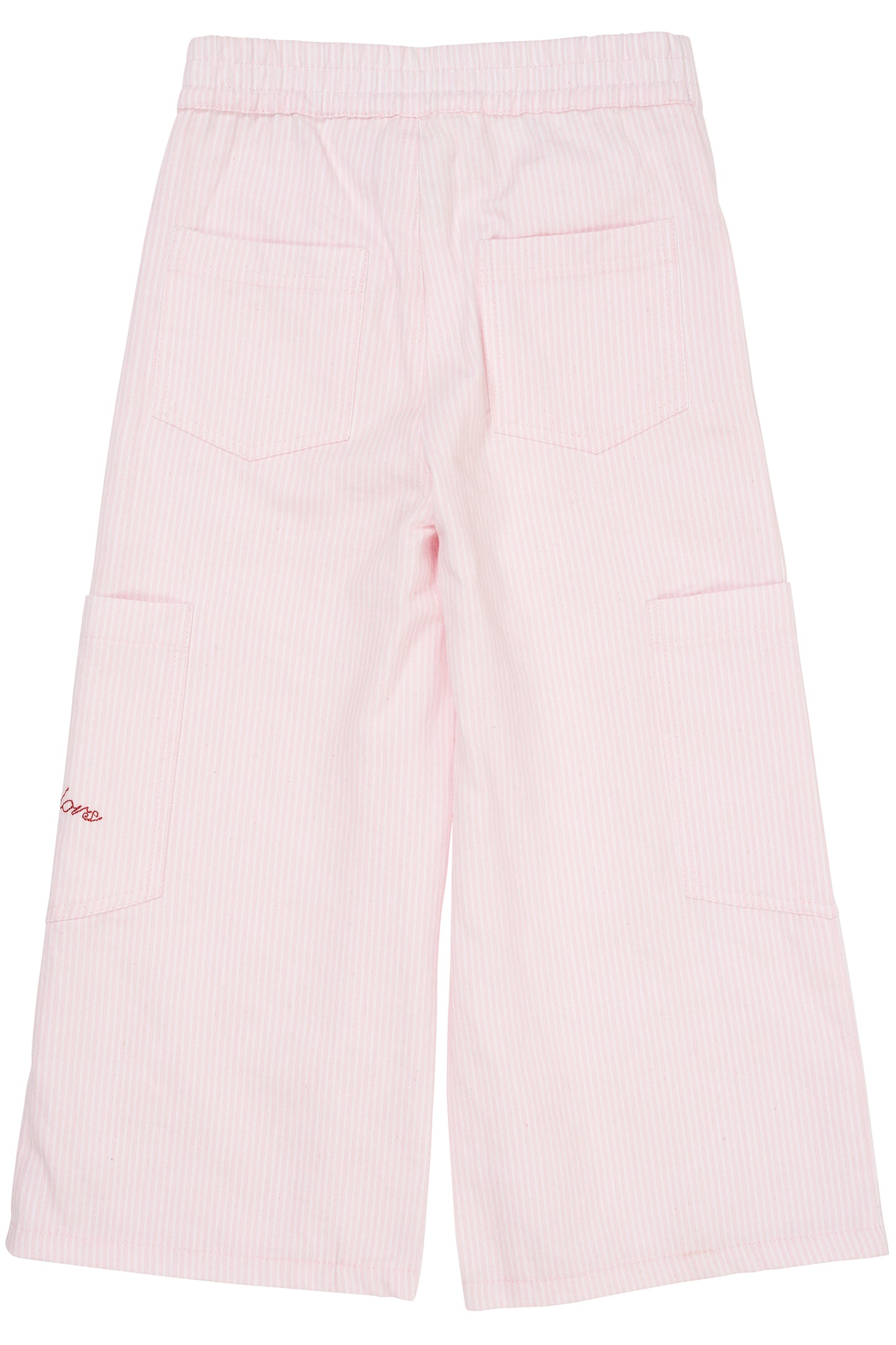 Copenhagen Colors Striped Wide Pants W. Pockets