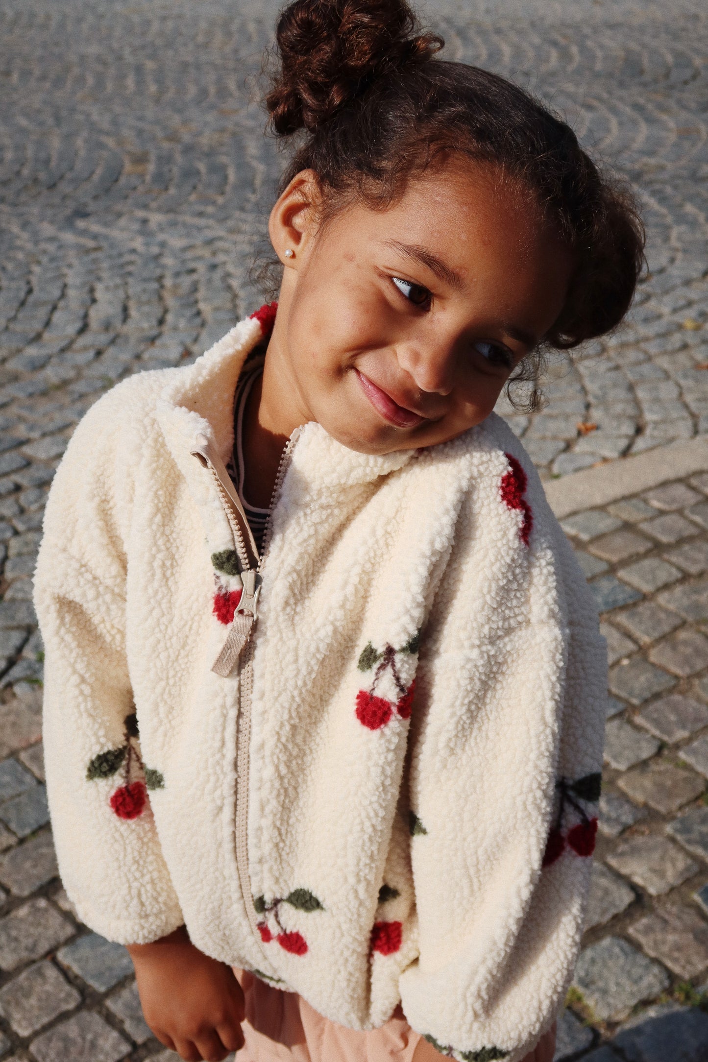 Konges Sløjd Jody Teddy Jacket Cherry