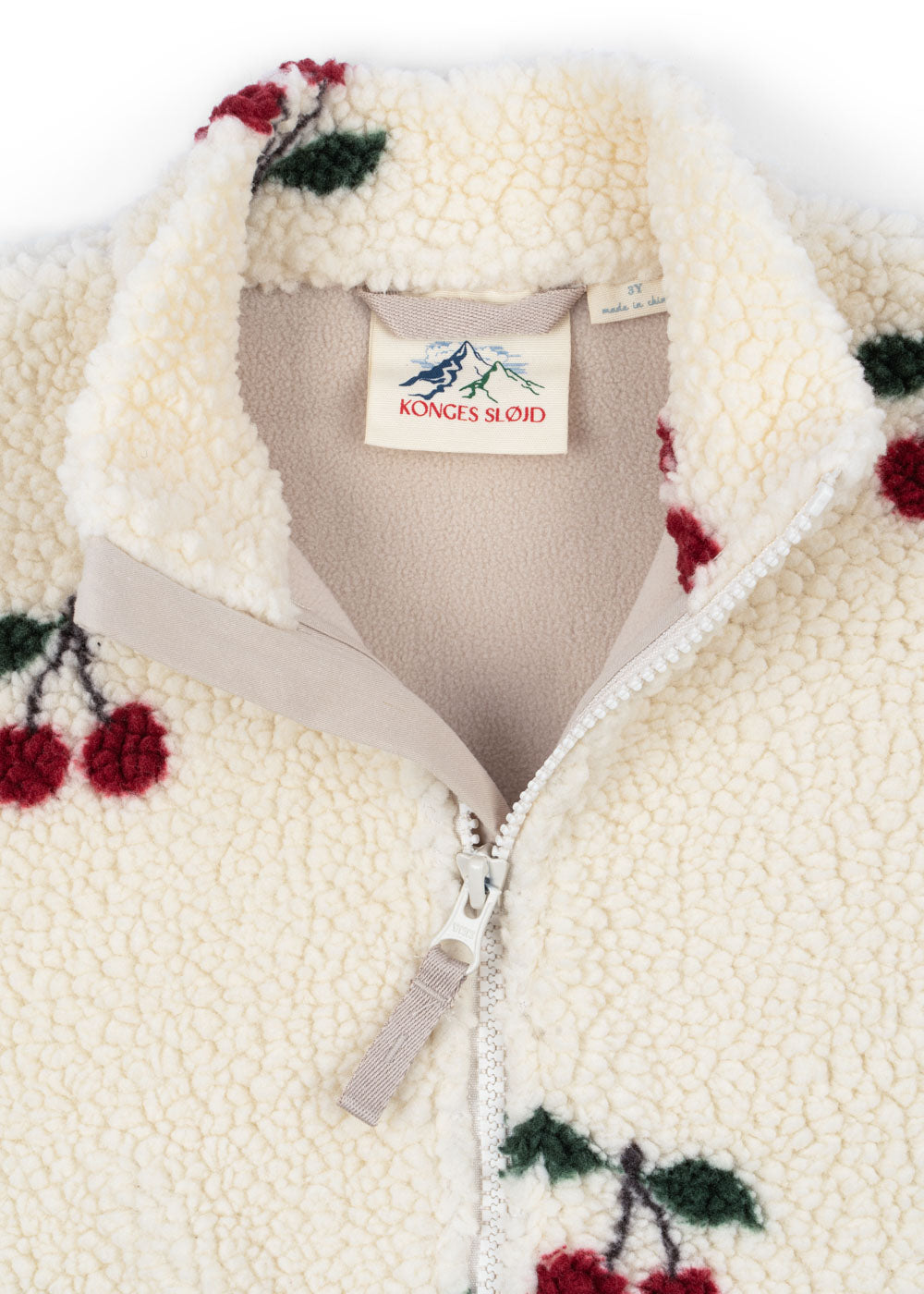 Konges Sløjd Jody Teddy Jacket Cherry
