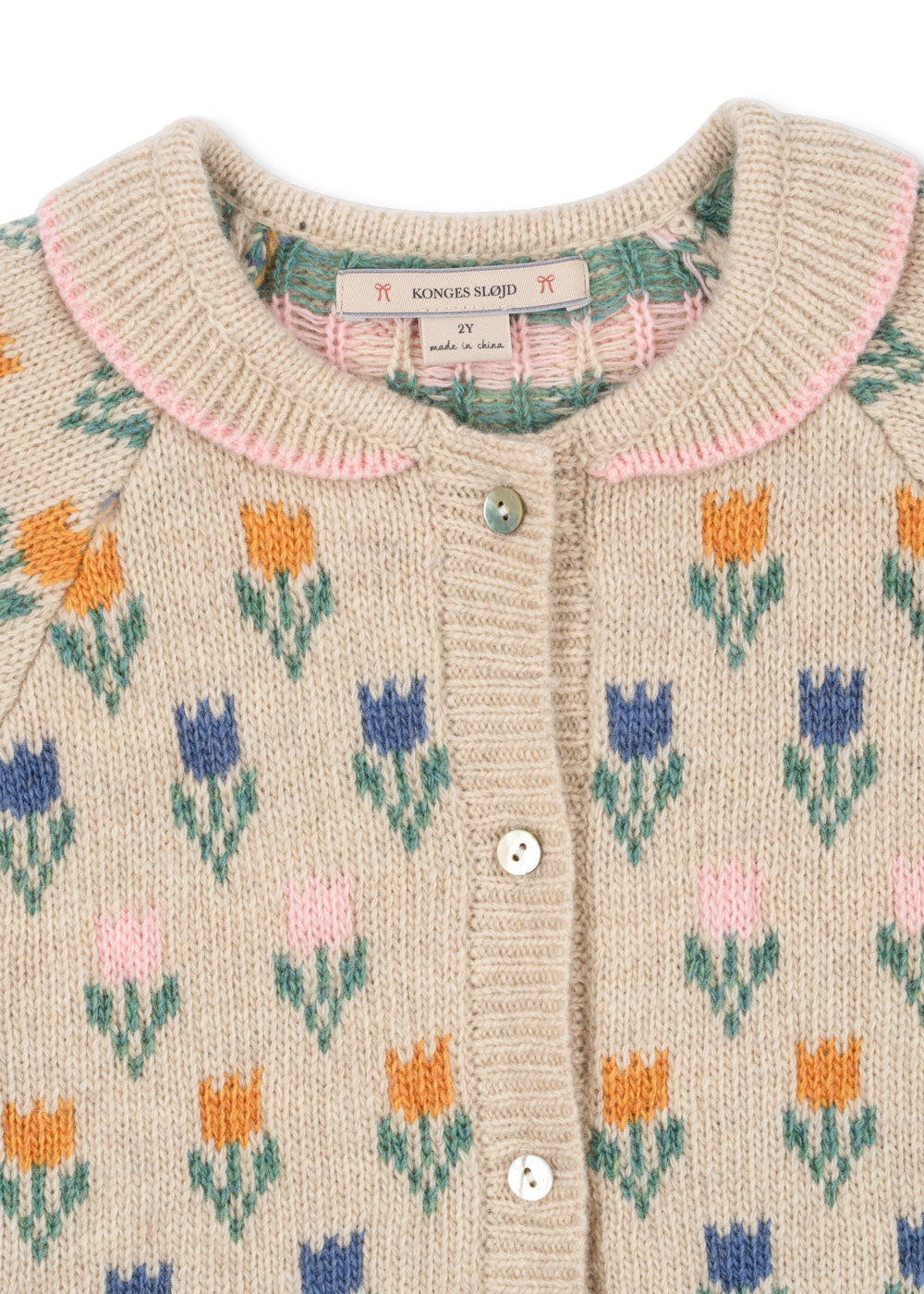 Konges Sløjd Belou Strickjacke Tulpe
