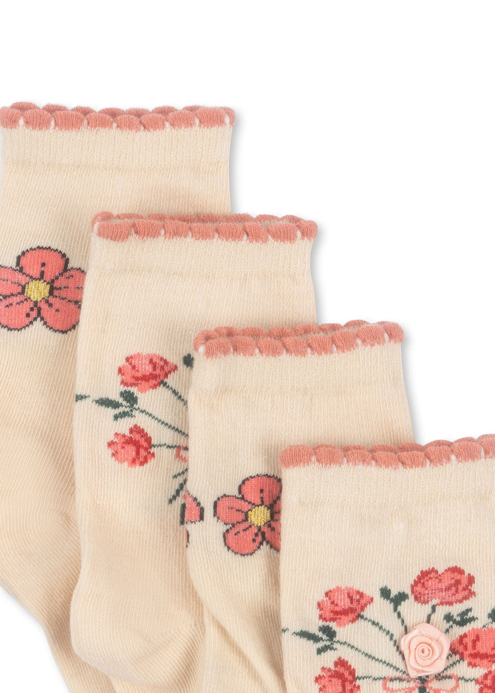 Konges Sløjd 2-Pack Rose Socks