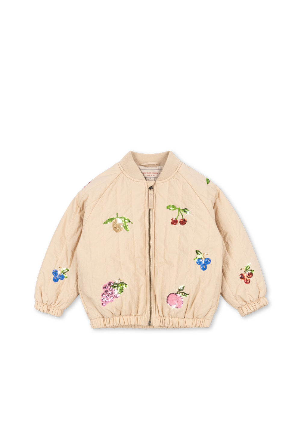 KONGES SLØJD - JUNO SEQUIN BOMBER JACKET - FRAPPÉ