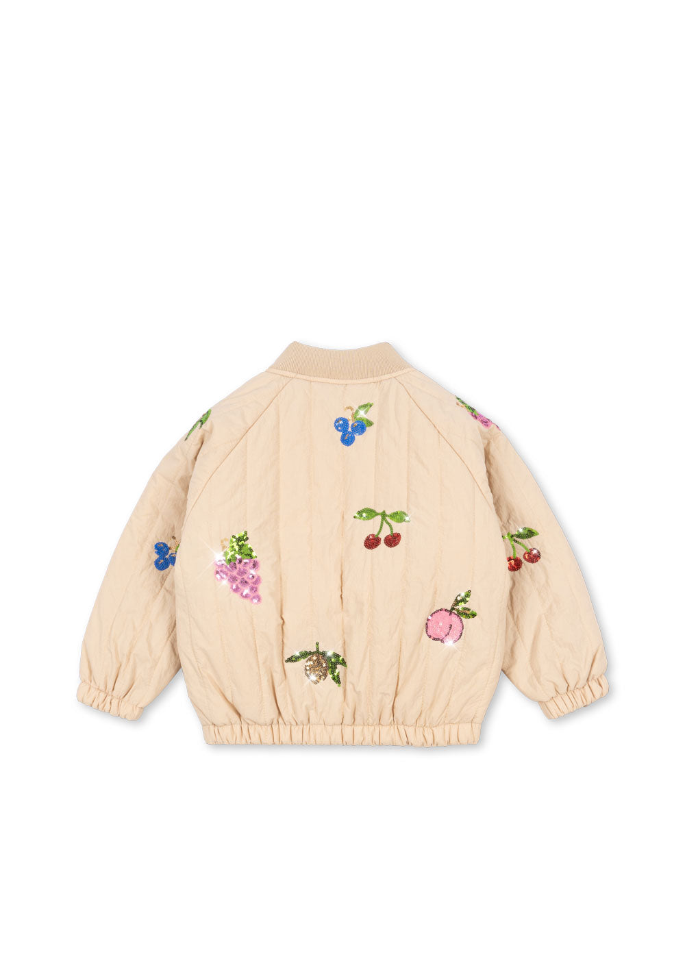 KONGES SLØJD - JUNO SEQUIN BOMBER JACKET - FRAPPÉ