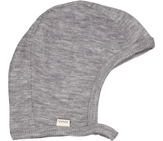 MarMar Copenhagen Hoody Wool Rib Baby Hat