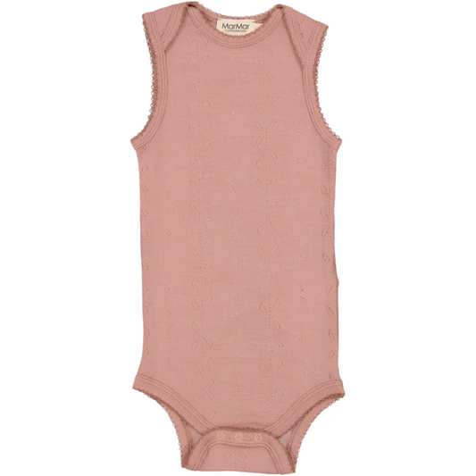 MarMar Copenhagen Wool Pointelle Bini Bodysuit