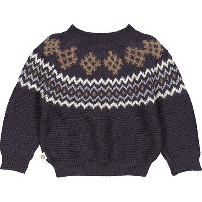 Müsli Knit Jacquard Sweater Baby