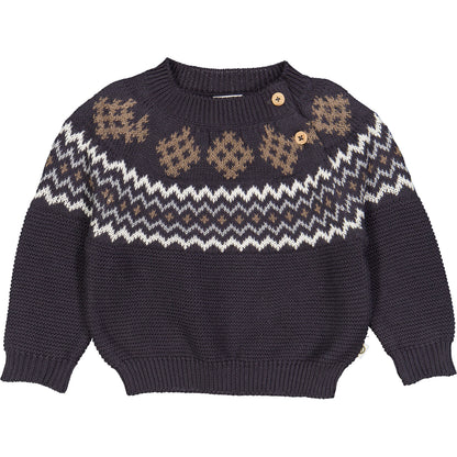 Müsli Knit Jacquard Sweater Baby