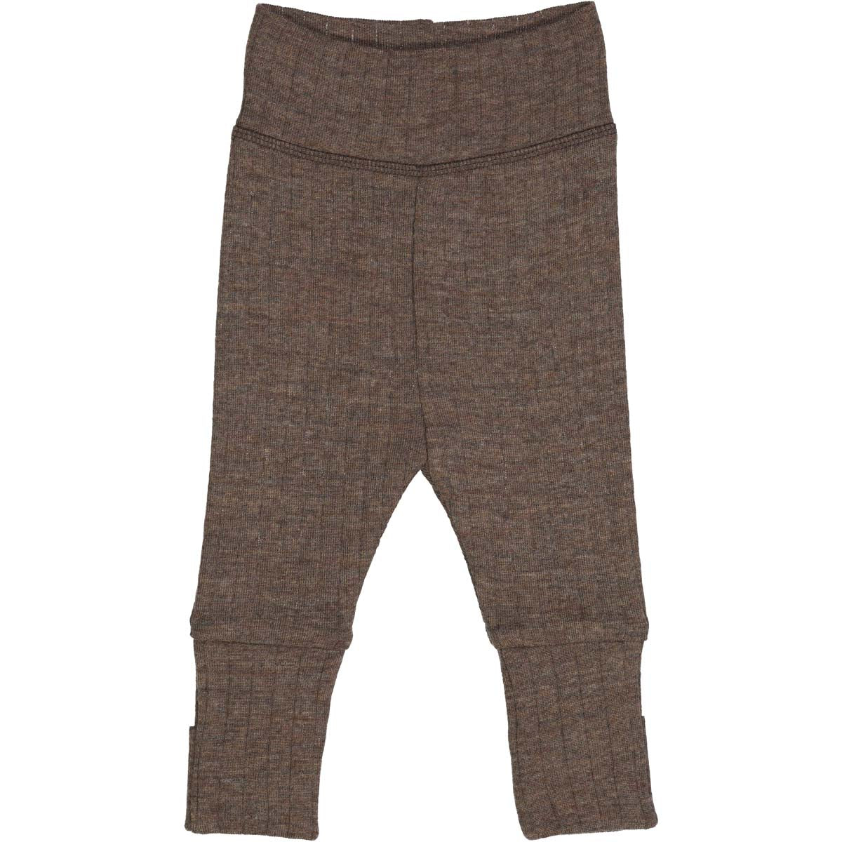 Müsli Woolly Rib Pants Walnut Melange