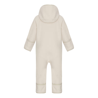 VER de TERRE  Vanilla Doubleface fleece Babysuit