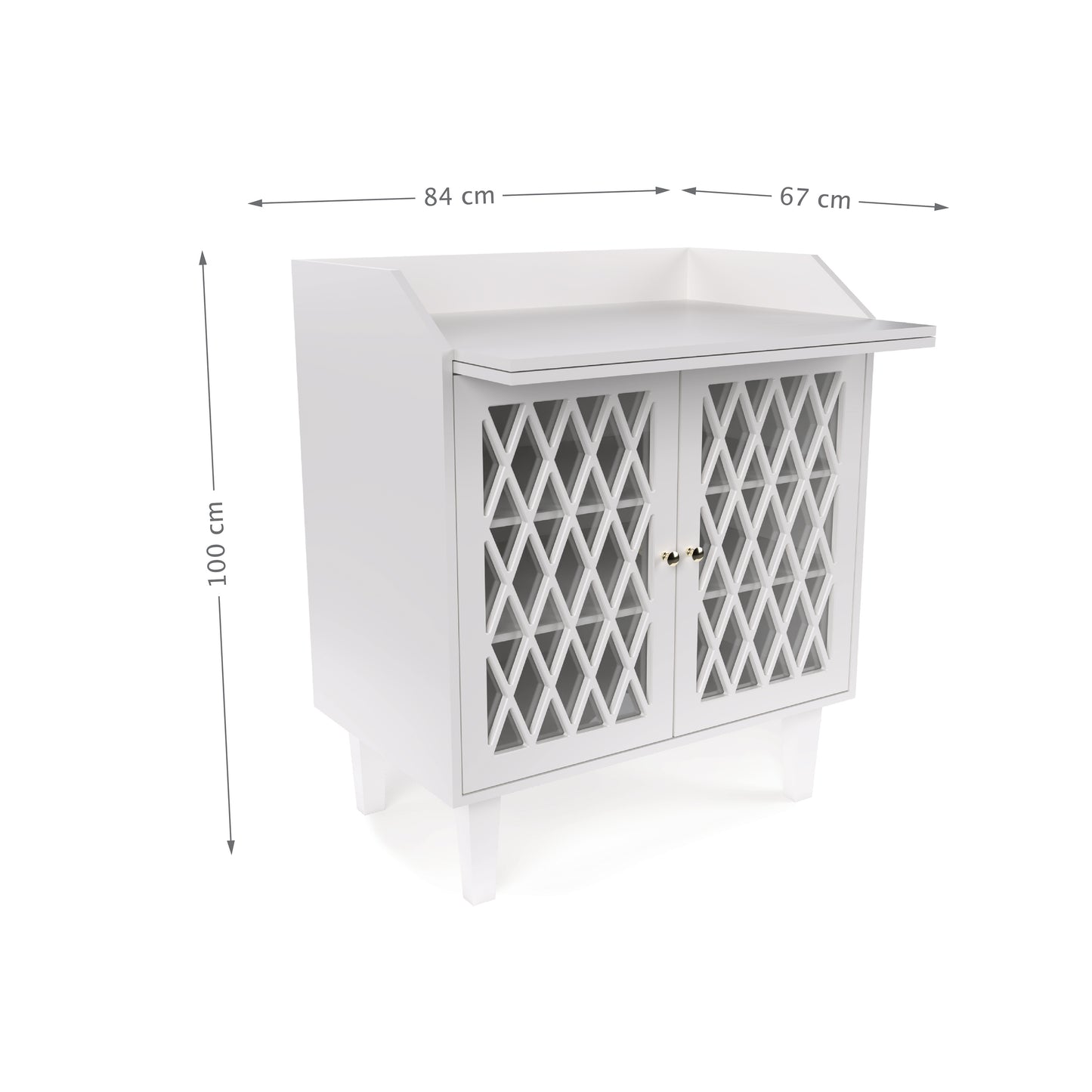 Cam Cam Copenhagen White Harlequin Changing Table