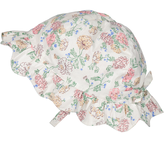 MarMar Copenhagen Alba Baby Poplin Hat Summer Bloom