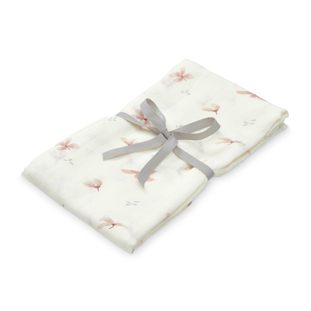 Cam Cam Copenhagen Swaddle Windflower Cream