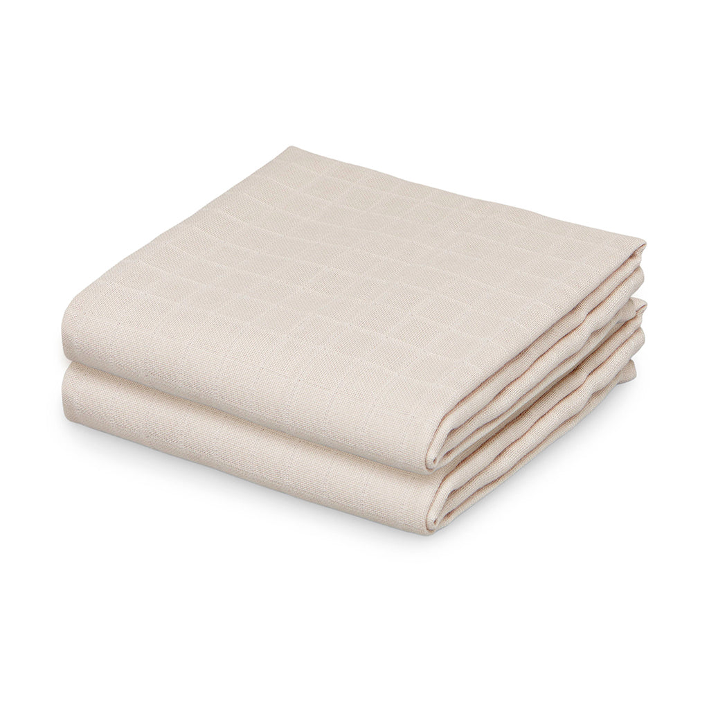 Cam Cam Copenhagen Muslin Cloth 2-Pack Almond