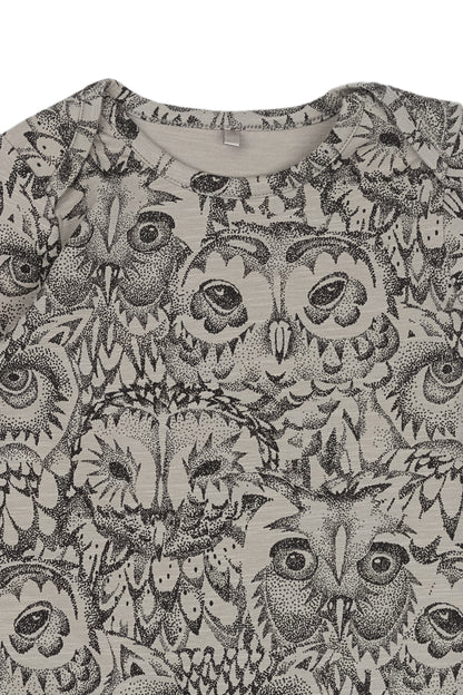 Soft Gallery Owl Bodysuit