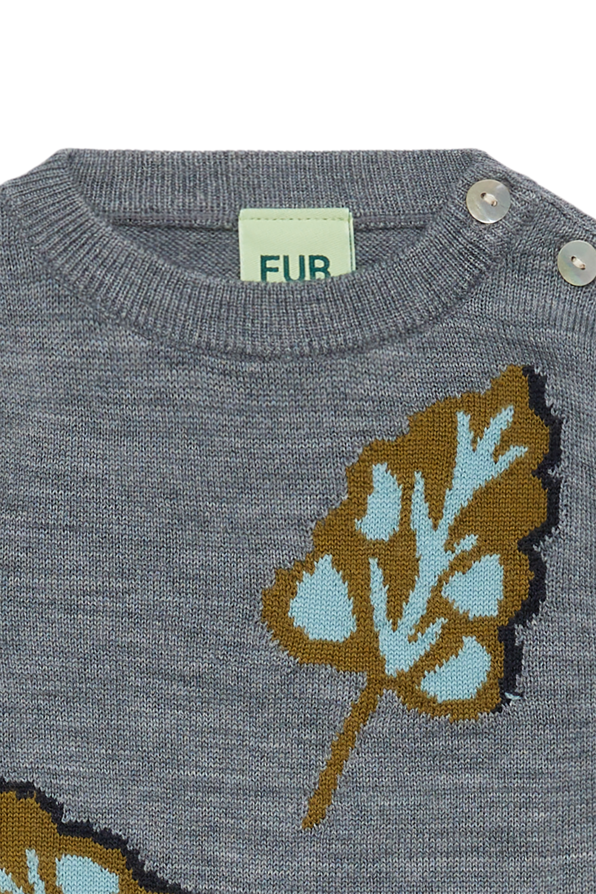 FUB - Jaquard Crew -Steel