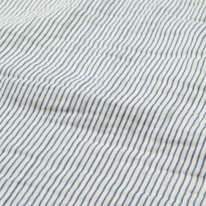 Cam Cam Copenhagen Muslin Baby Blanket Classic Stripes Blue