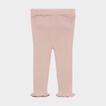 FUB - Ruffle Leggings - Pale Rose