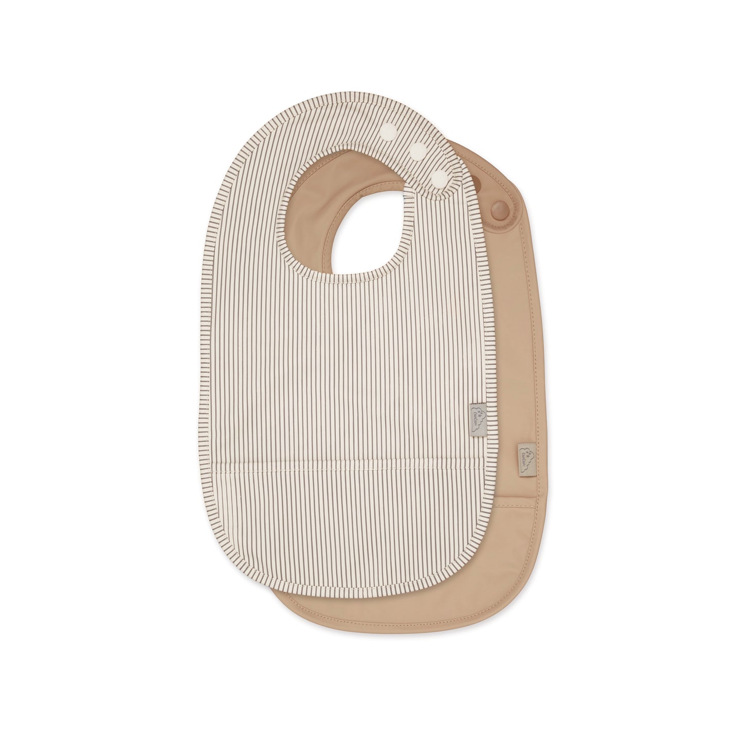 Cam Cam Copenhagen Bib w/pocket Classic Stripes Camel