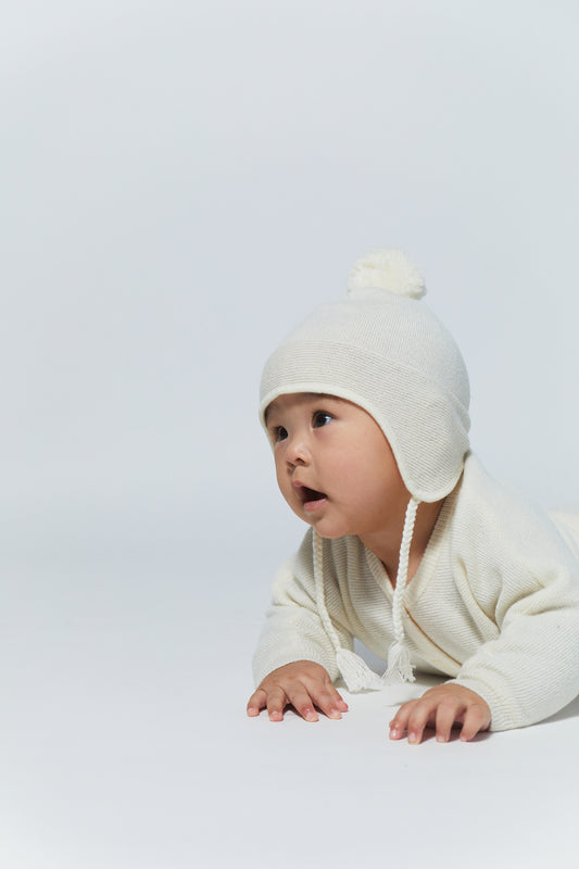 Copenhagen Colors Cashmere Baby Bonnet Hat