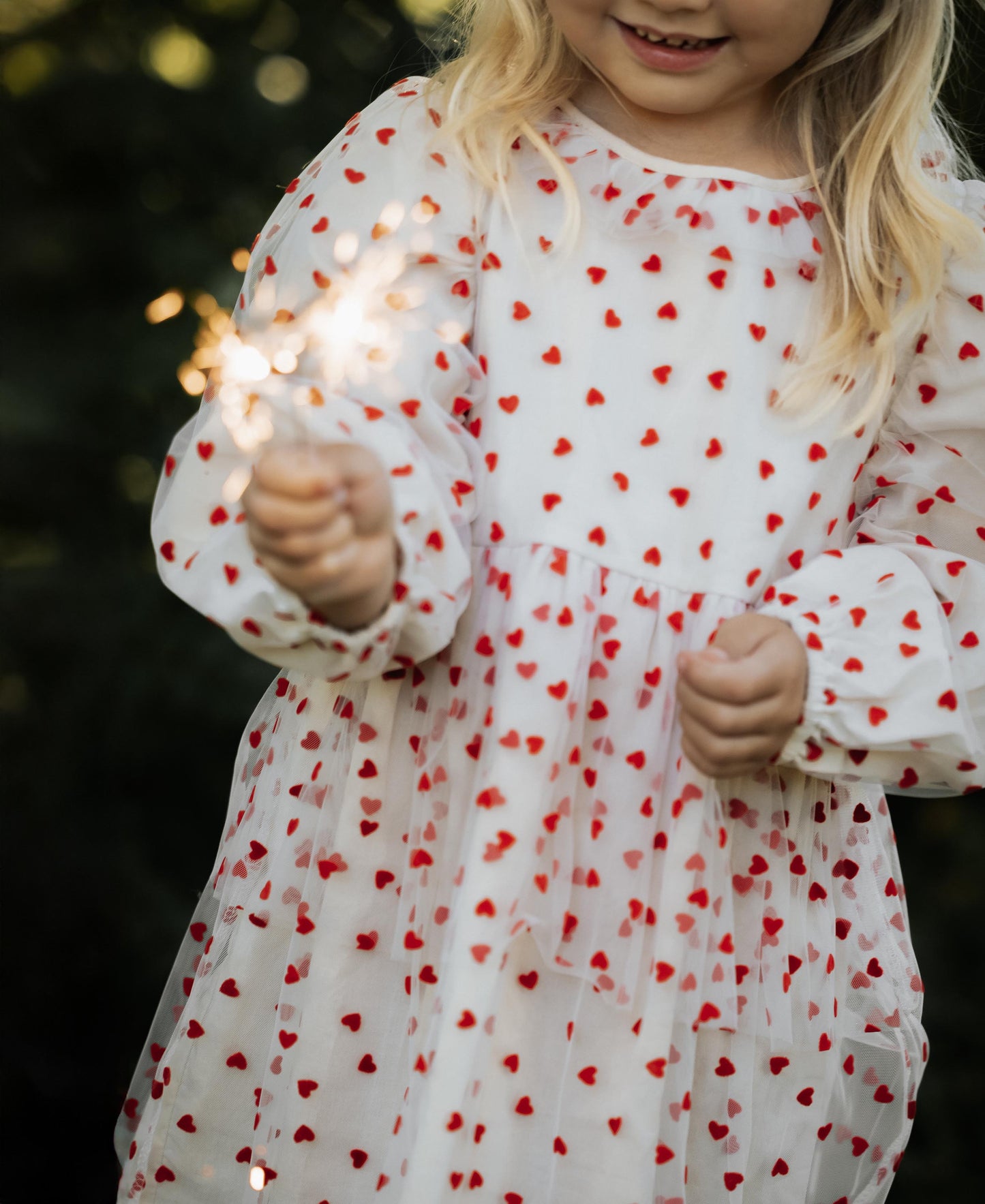 Fliink Tulle Heart Dress