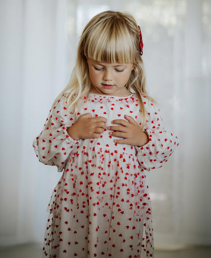 Fliink Tulle Heart Dress