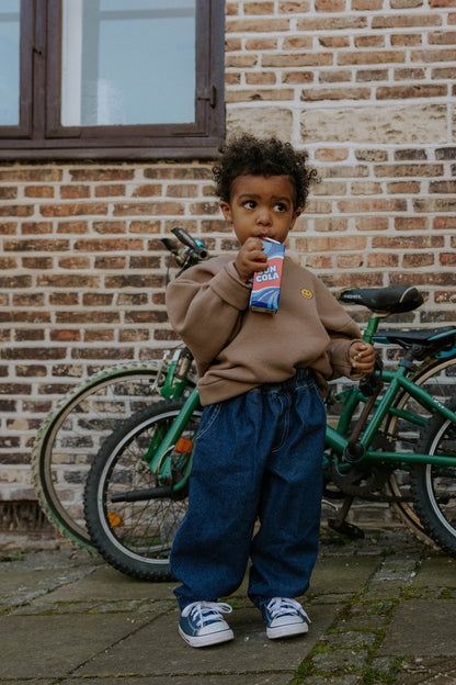 FLIINK - DON DENIM PANTS - DARK DENIM BLUE