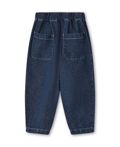 FLIINK - DON DENIM PANTS - DARK DENIM BLUE