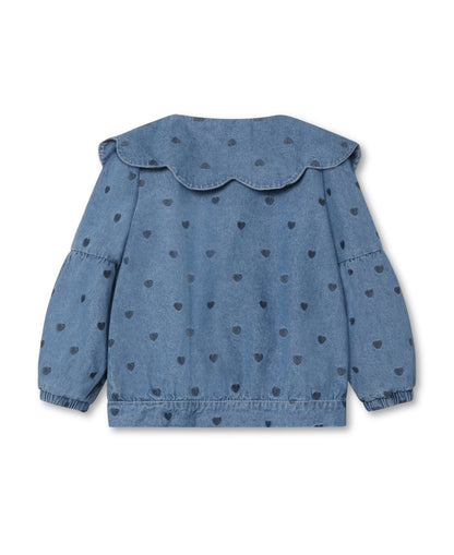 Fliink Donna Denim Bomber Jacket