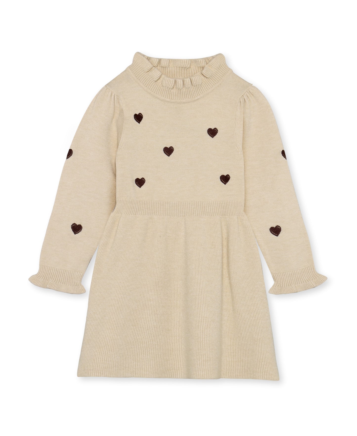 FLIINK - BENNA WINTER DRESS - SANDSHELL