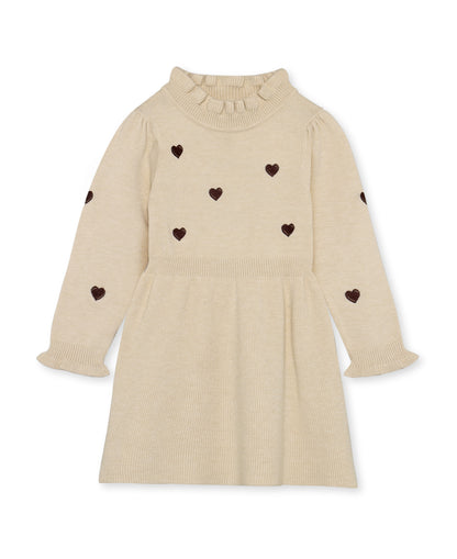 FLIINK - BENNA WINTER DRESS - SANDSHELL